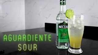 COCTEL CON "GUARO" | AGUARDIENTE  SOUR