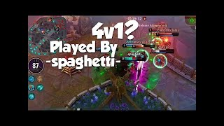 Vainglory 5v5 - Epic Gameplay By -Spaghetti- (5v5 Gameplay)