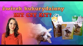 HIT CZY KIT? - żwirek Benek Corn Cat + 10% rabat dla widzów