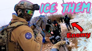 Airsoft BUT I'm Freezing | Black Ops Airsoft Bristol, WI