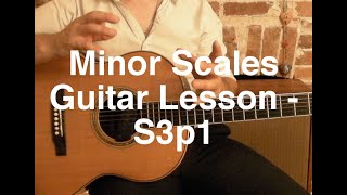 Minor Scales Guitar Lesson Step 3 p1 | Minor Blues Scale