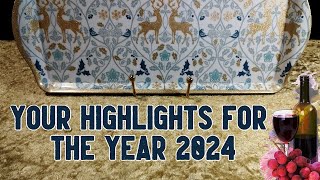 🎉🎆Your highlights for the year 2024🎇🎉 #tarot #pickacard #etherealempress