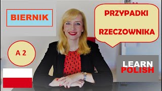 LEARN POLISH (A2): BIERNIK (ACCUSATIVE CASE)/ ENGLISH SUBTITLES