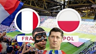 🇫🇷France vs🇵🇱 Pologne 1-1 euro 2024 (Une histoire de penalty) Mbappé vs Lewandowski