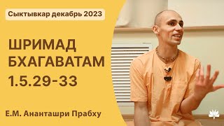 ШБ 1.6.29-33 Ананташри Прабху 01.01.2024