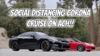 GTR Cruise On Angeles Crest: canyon run with MR2 Spyder