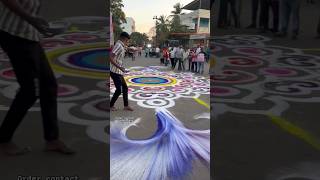 trending Rangoli video / patya21artist / rangoli designs/ #dubai #rangoli #youtubeshort #canada #21