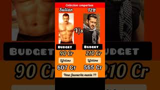 Sultan Vs Tiger Zinda hai movie comparison #salmankhan #shorts