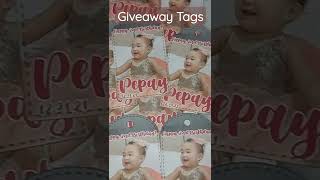 Giveaway Tags (Shopee)