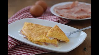 OMELETTE STRACCHINO E MORTADELLA