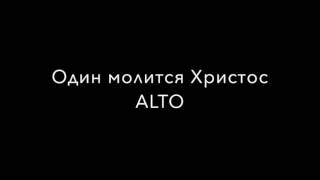 Один молится Христос ALTO