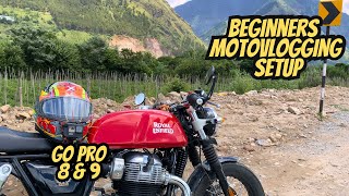 Best Motovlog Setup For Beginners..! | How to get Crisp & Clear Vlogs Like PRO..!