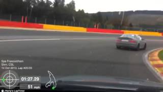 CSL drifting at Spa