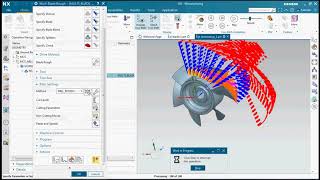 Turbocharger Machining complete Toolpath steps