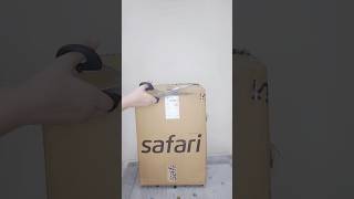 Unboxing Safari Trolley bag from Myntra #ashortaday #safari #trollybag #travel #shopping #unboxing