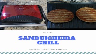 SANDUICHEIRA E GRILL PHILCO I UNBOXING E RESENHA