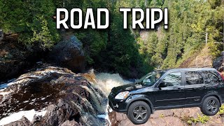 Taking Our Honda CR-V To the BIGGEST Waterfall in Wisconsin! Road Trip Vlog!