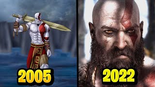 Evolution of God of War [2005-2022]