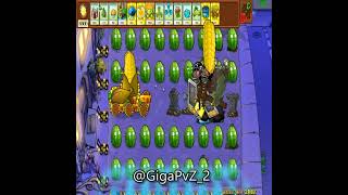 Cob Cannon Hybrid Plants Take on 9999 HP 3x Giga Gargantuar Zombies! Ultimate Clash!#PlantsVsZombies