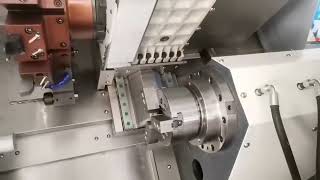 CNC Double Spindle Turning Milling Center