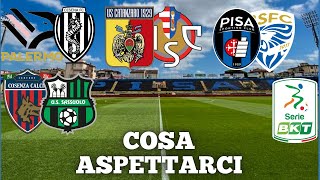 COSA ASPETTARCI DALLA 6 GIORNATA DI SERIE B! COSENZA SASSUOLO, PISA BRESCIA, CATANZARO CREMONESE!