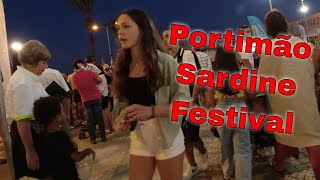 Portimão waterside promenade and Sardine Festival