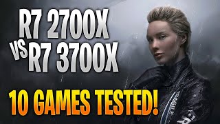 Ryzen 7 2700X vs Ryzen 7 3700X | 10 Game Benchmark Test and Gameplay