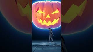 pumpkin halloween #vfx #earth #viralvfx #pumpkin #halloween #shorts