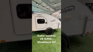 Kupler teardrop mini caravan sofort verfügbar!