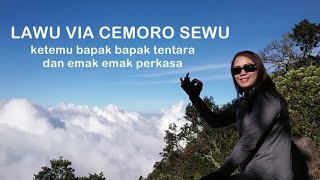 Pendakian Gunung Lawu with GPS track - Ketemu Penjual Selama puluhan Tahun di GUNUNG LAWU