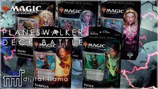 Match 2 Ajani v Liliana - Core Set 2019 Planeswalker Deck Tournament | MtG