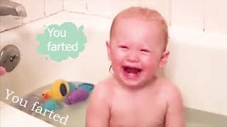 Try Not To Laugh - Babies Funny Fart Moments || Funny Videos