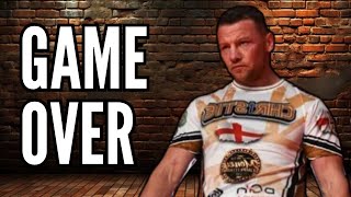 DANNY CHRISTIE says it maybe GAME OVER