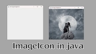 ImageIcon in java | imageicon in java swing #javaswingtutorial #java #swingtutorial