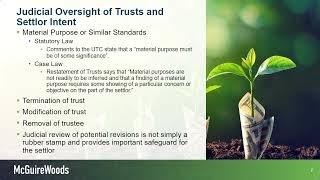 Settlor Intent in Today’s Trust Administration