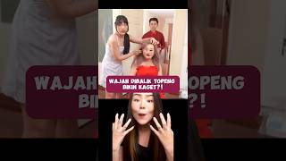 WAJAH DIBALIK TOPENG BIKIN KAGET! | Jessica Natania #shorts