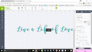 Attaching Text in Cricut Design Space