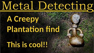 #353 Metal Detecting, A Creepy Plantation Find, . . . This is cool!!