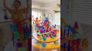 PicassoTiles PicassoToys Big City Magnetic Tiles Marble Run Race Car Track Kids Crafts Gift Ideas