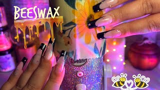 ASMR Brand NEW Beeswax Wraps Triggers🐝🍯