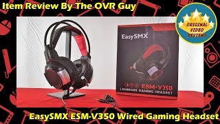 EasySMX ESM-V350 Wired Gaming Headset Review