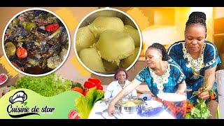 Cuisine Congolaise: CHRONIQUEUSE YA GOLA A LAMBELI BISO NGAÏ-NGAÏ BA TIA DONGO DONGO + NZOMBO+ SOLO