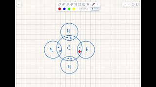 Drawing a molecule of methane