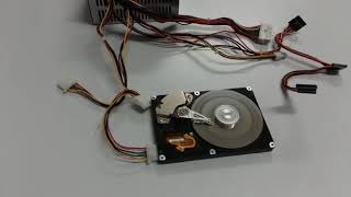 Hard disk nasıl çalışır? 7200 RPM hiz. How does the hard drive work? 7200 RPM speed.