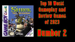 Shrek: Fairy Tale Freakdown (#2): Top 10 Worst Gameplay and Review Games of 2023