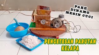 ORANG INI SELAIN MEMBUAT ALAT KENTANG ULIR MEMBUAT JUGA PARUTAN KELAPA