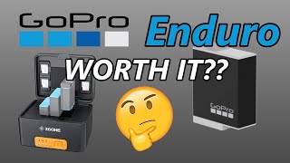 GOPRO ENDURO Battery and a couple of my FAVORITE ADD-ONs!  ZGCine Battery Charger/Powerbank...