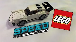 Lego 1974 Porsche 911 speed build and review (lego set#75895)