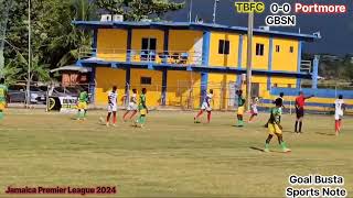 #Jamaica Premier League 2024.. #Goal Busta Sports Note.. #Stephen Young Goal.. #Portmore United..