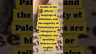 The Language Tapestry of Palestine 🗣️🇵🇸 | Bilingual & Trilingual Palestinians | #shorts